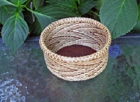 6" Round Cocobola Basket